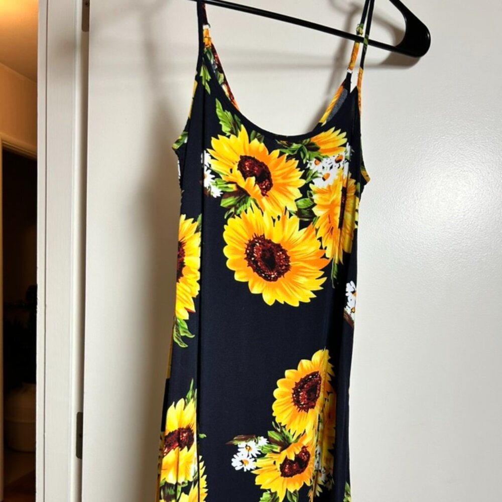 black sunflower dress size small